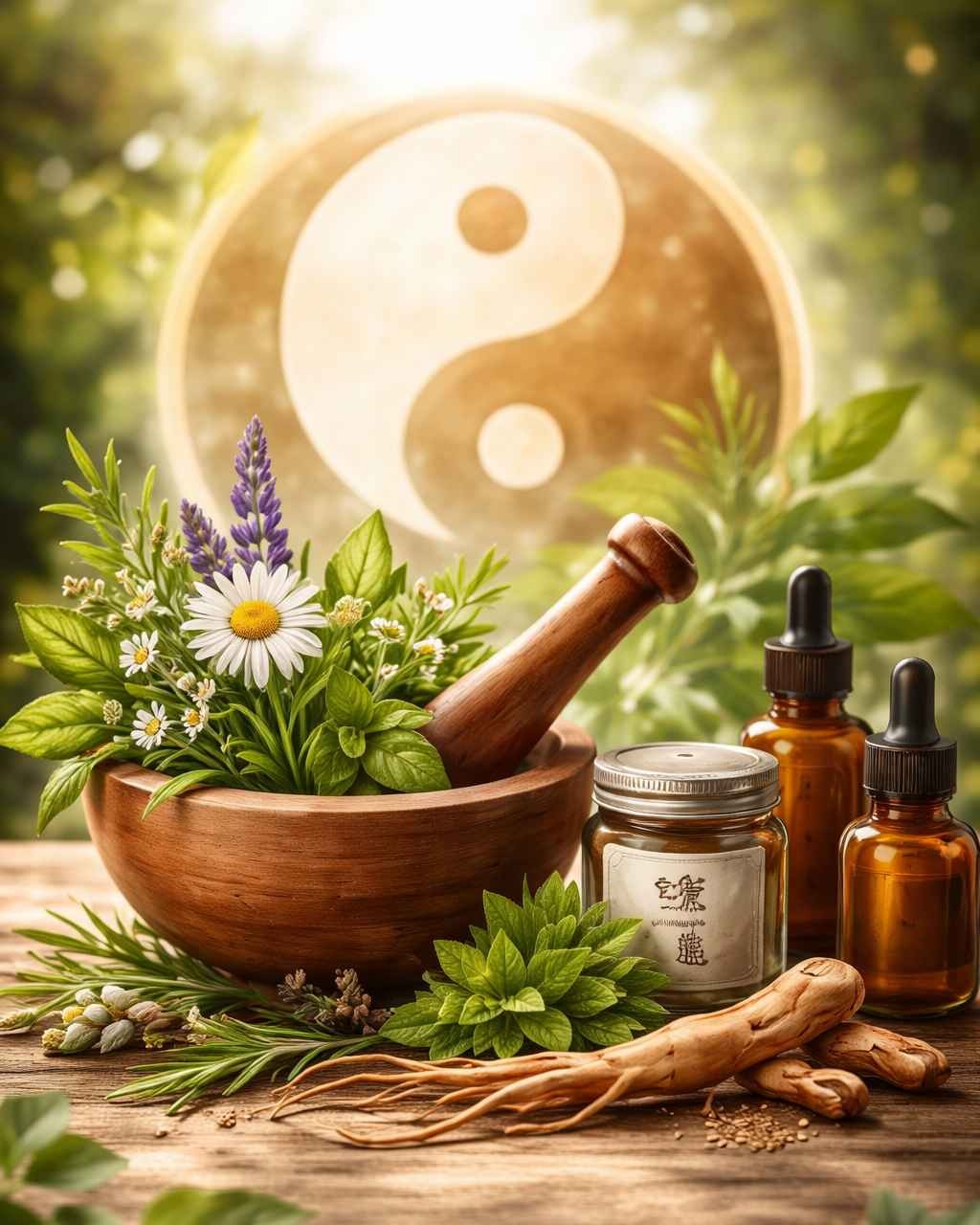 Käutertherapie - Westliche Kräuter in der TCM
